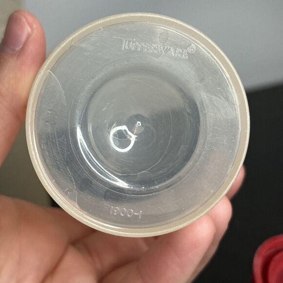 Tupperware Quick Shake Shaker Mixer Blender No Inserts - #844 #1900 Lot Of 2 - Picture 8 of 8